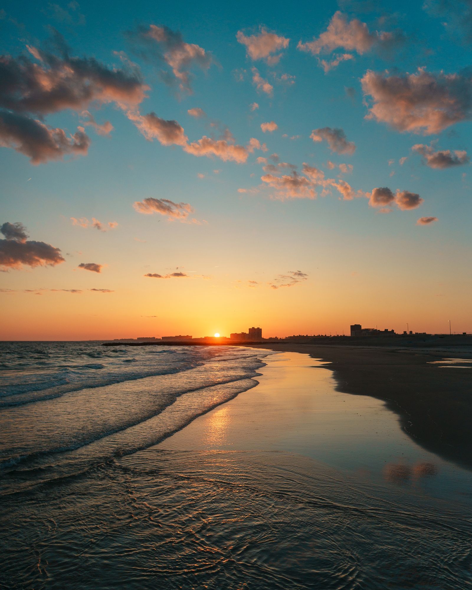 Sunset in Far Rockaway, Queens
