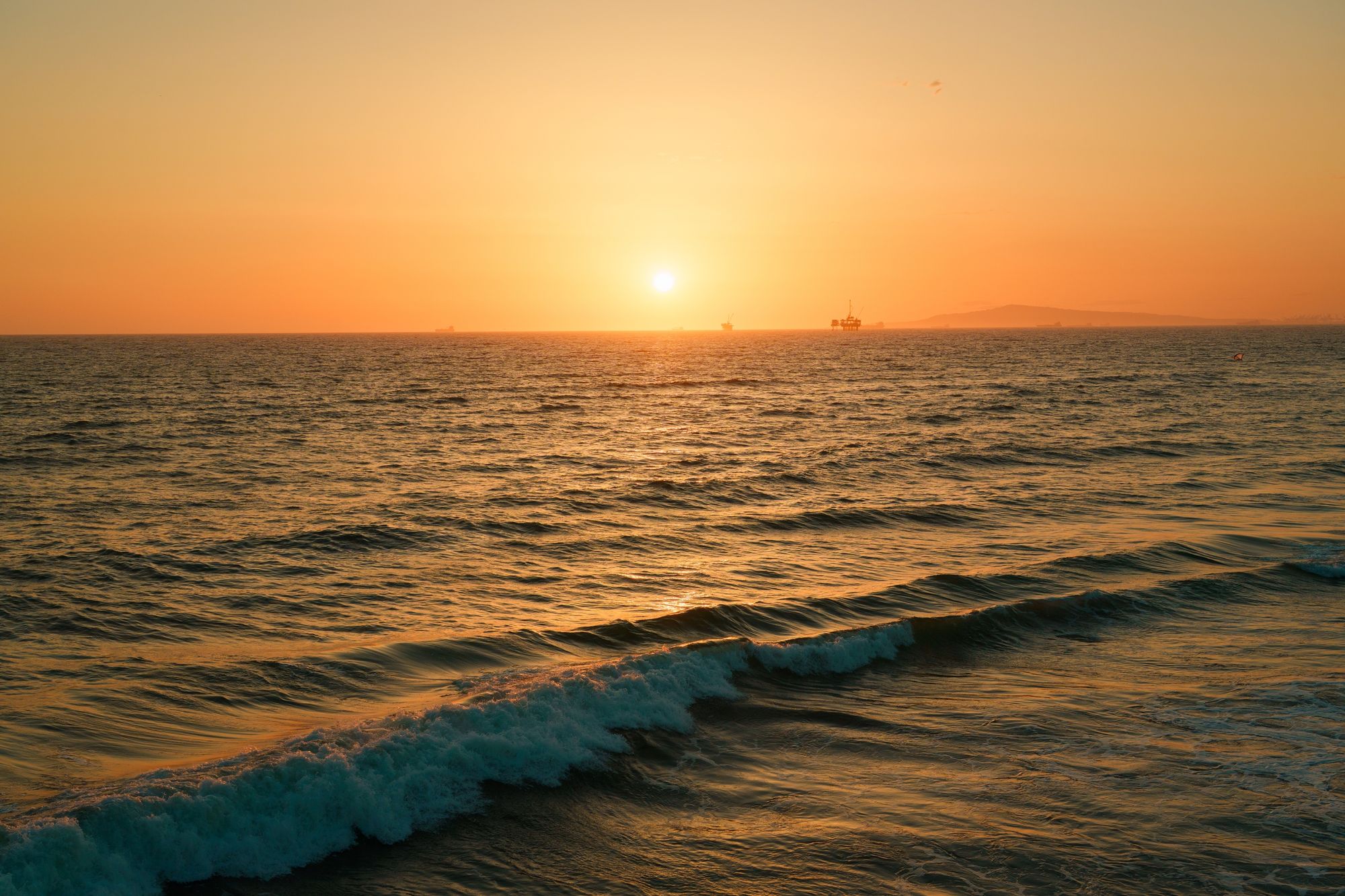 Sunset in Huntington Beach