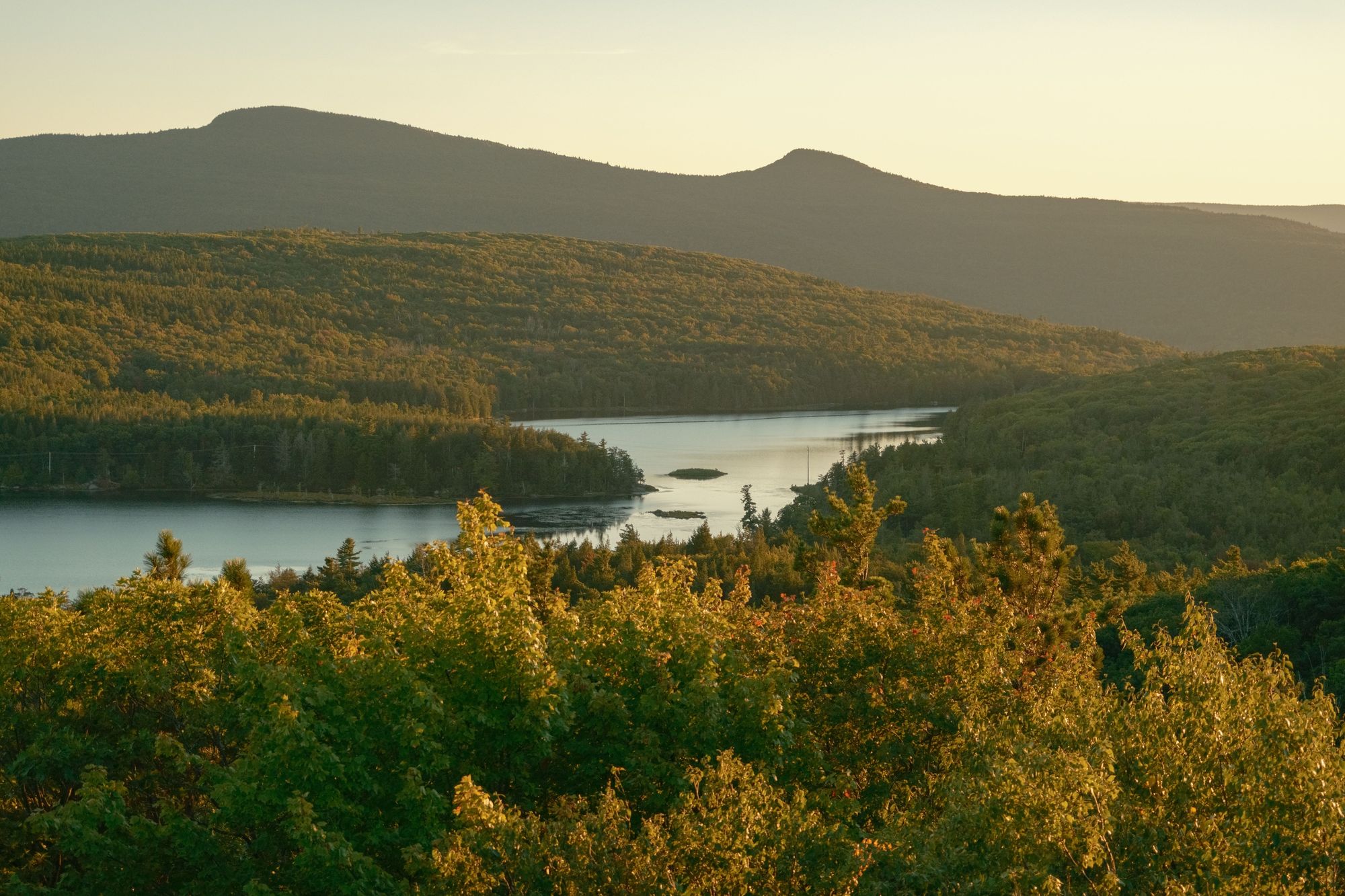 Sunset Rock Views, Catskill Mountains 02